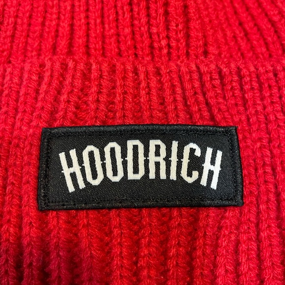 🆕 HoodRich OG Core Cuffed Beanie Woven Patch - Picture 6 of 7